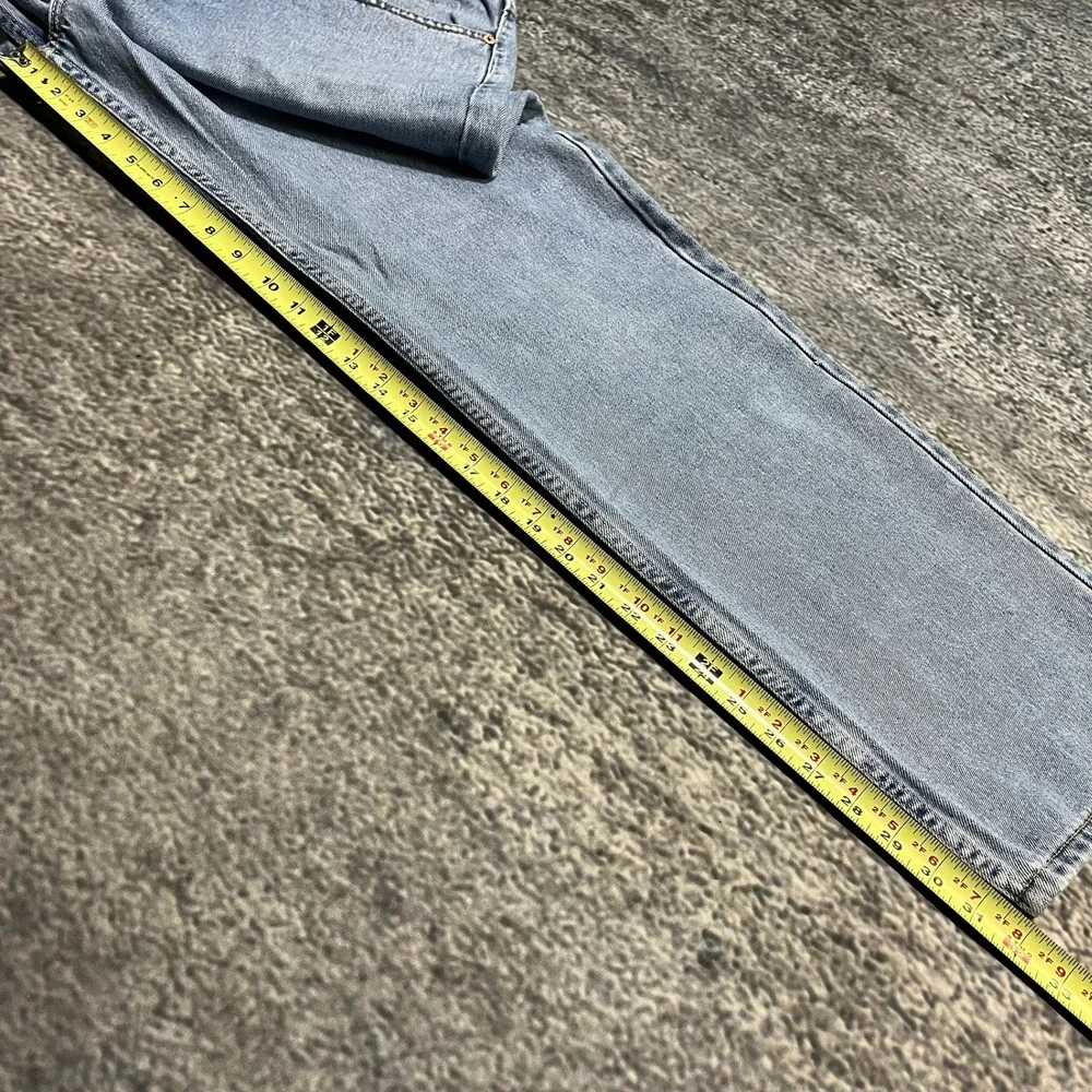 Levi's 505 Regular Fit Jeans Mens‎ 36x32 Light Blue Denim Vintage Y2K